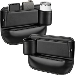 2-Pack Car Seat Gap Filler Organiser