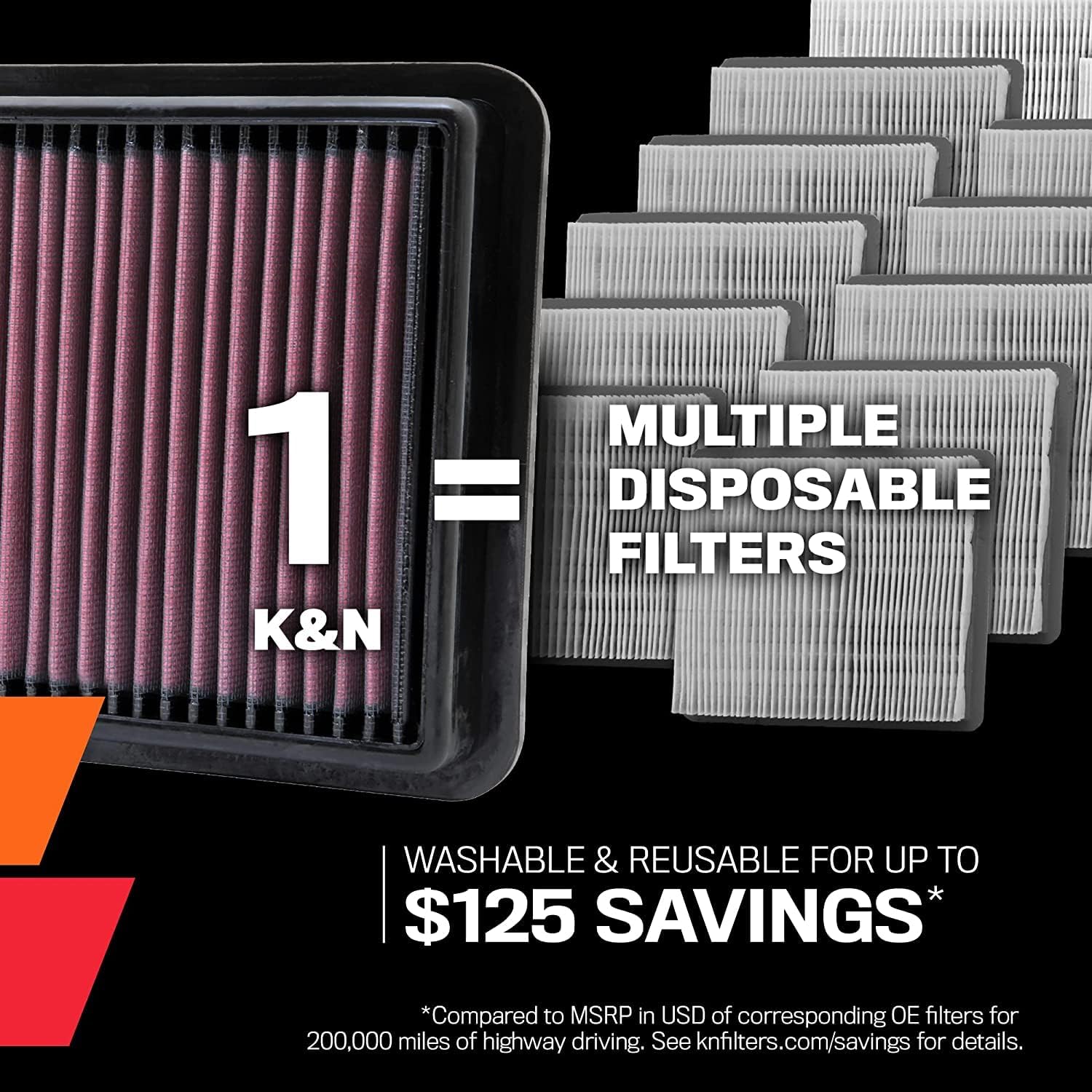 Washable Replacement Engine Air Filter - Image 2