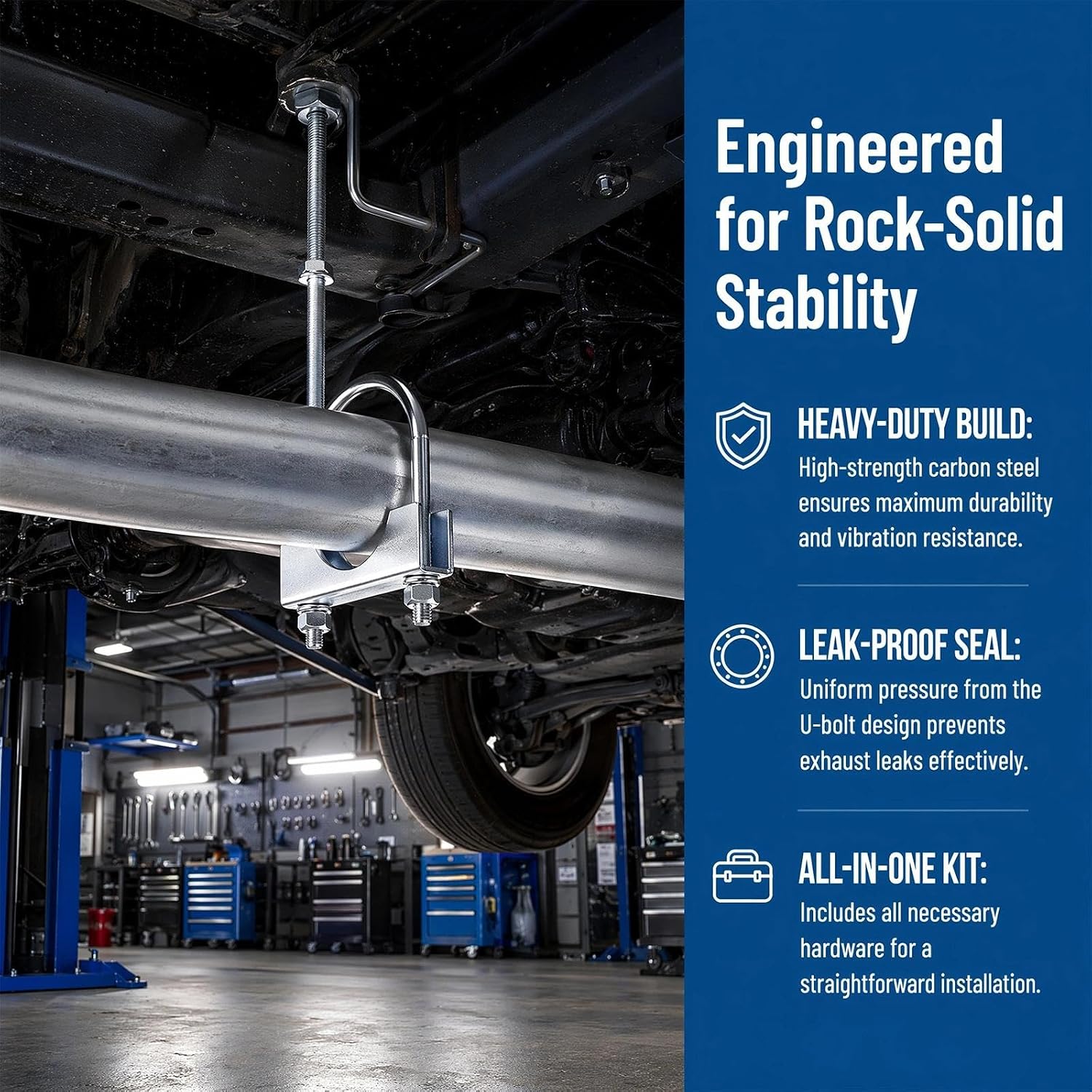 Universal Exhaust Hanger with Clamp - Image 6