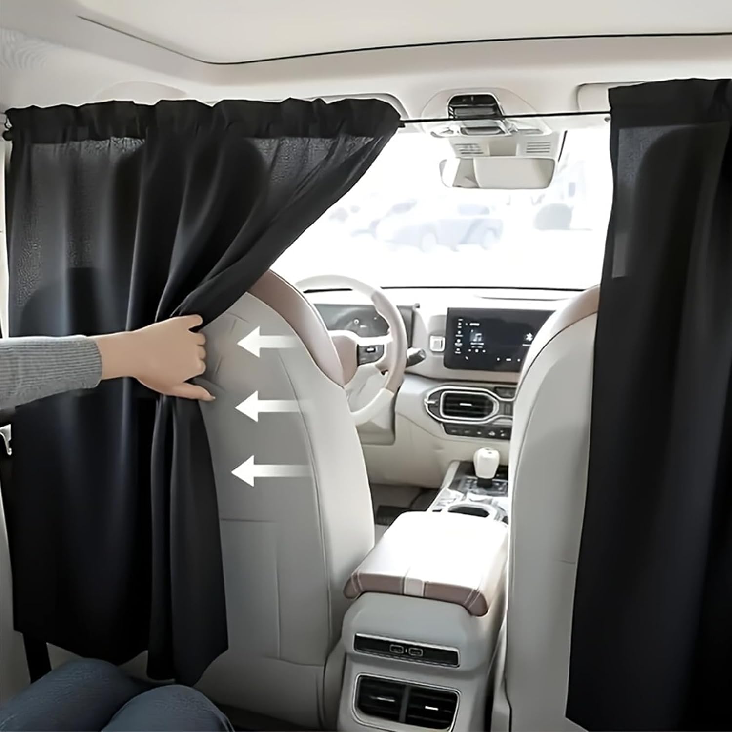 3-Piece Car Curtains for Camping - Image 6