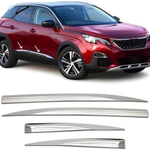 Chrome Side Door Streamer Molding Set
