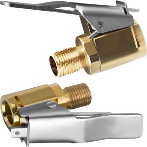 Brass Tyre Valve Air Pump Clip