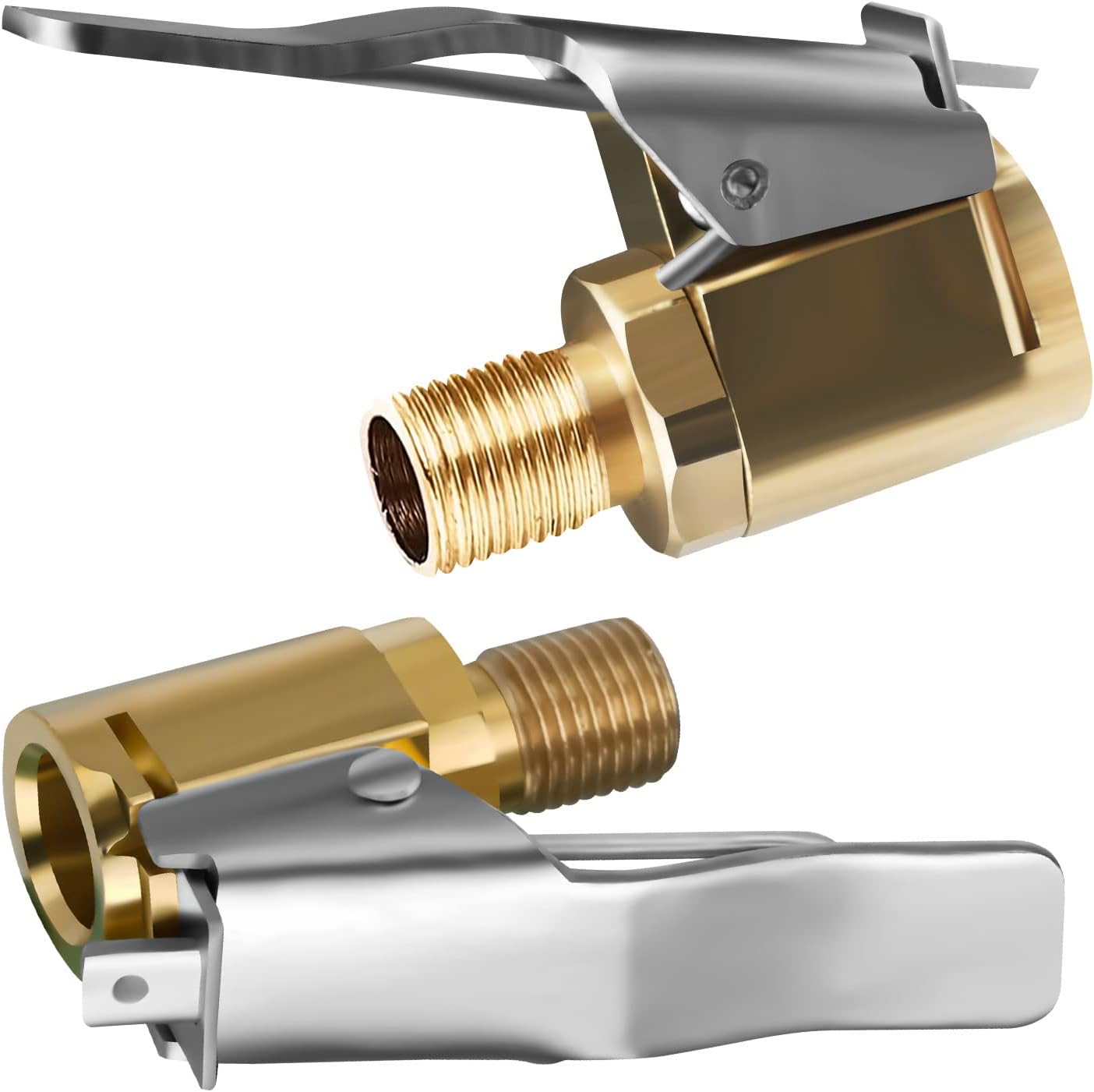 Brass Tyre Valve Air Pump Clip